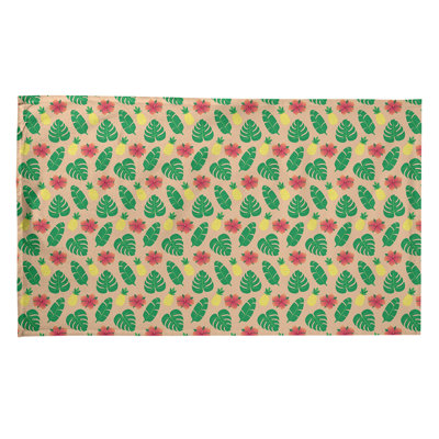 Torchon à motif tropical