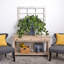 Pothos suspendus avec jardinière en ardoise résistant aux rayons UV (intérieur / extérieur)