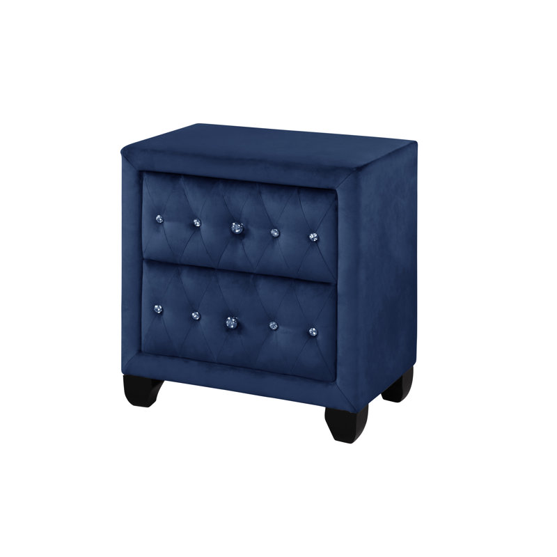 Rausch 2 - Drawer Nightstand, Blue
