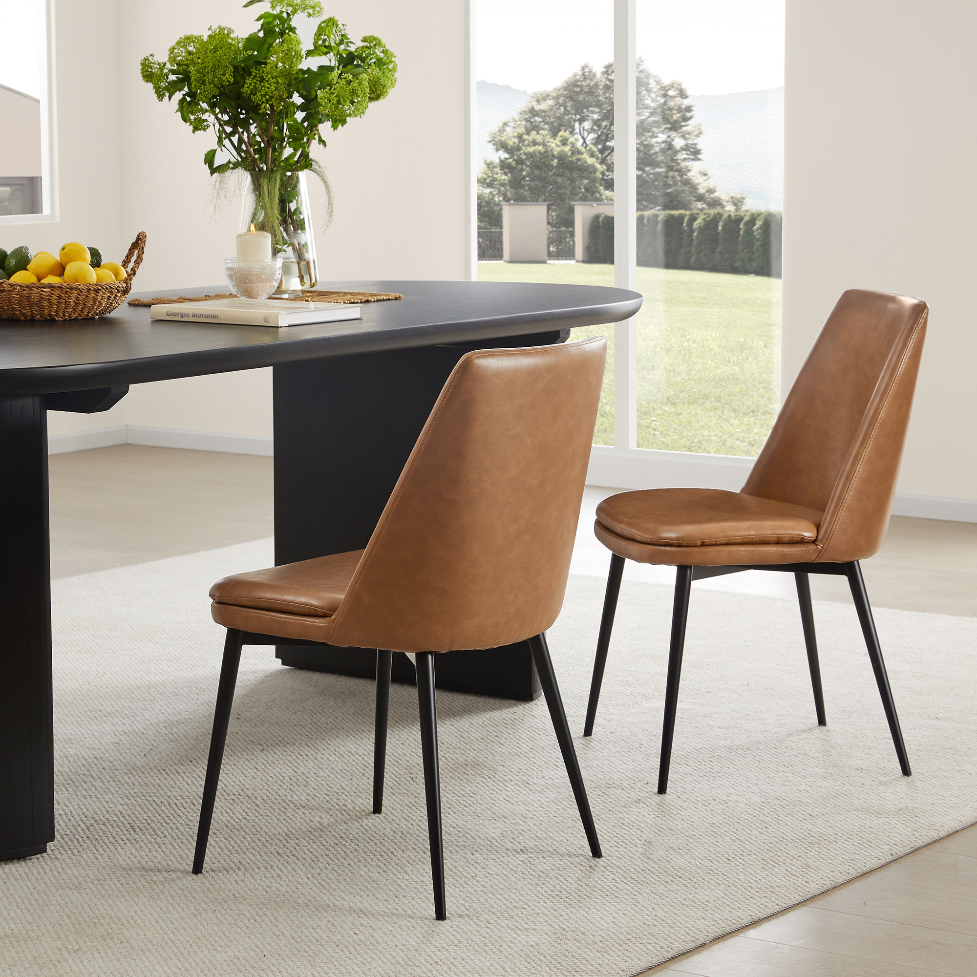 Parsons style best sale dining chairs