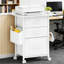 Filing Cabinet With 3 Fabric Drawers