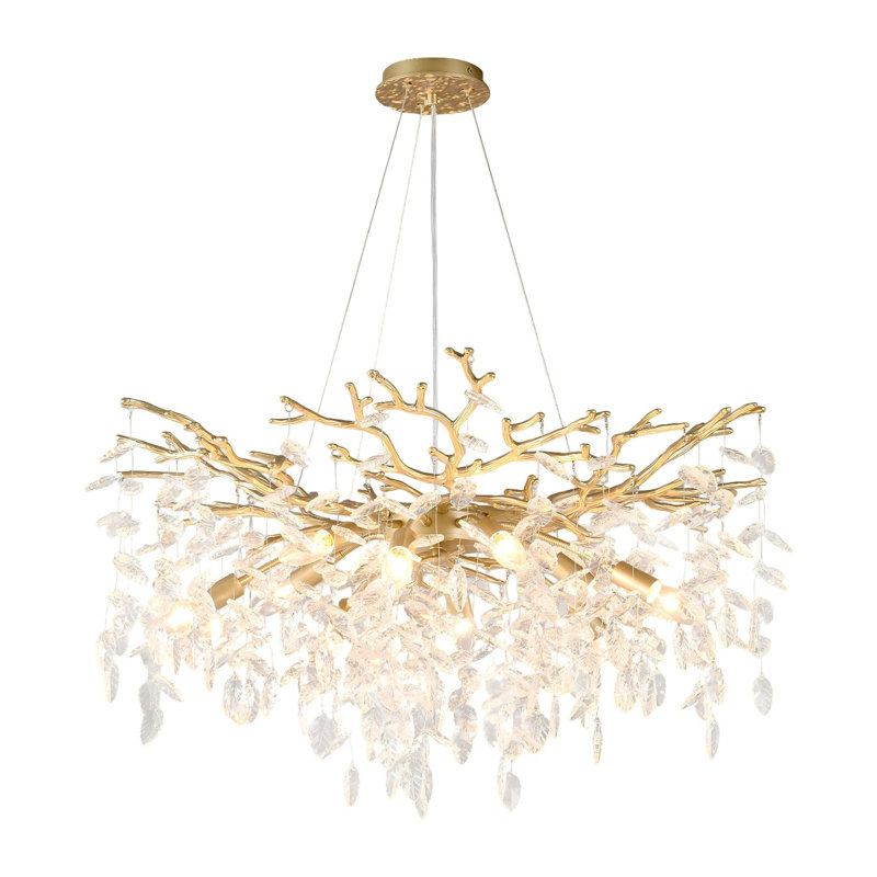 Lustre en cristal 23 po