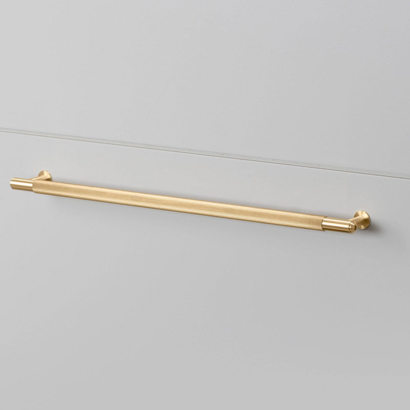 Barre de traction / linéaire / grand, Laiton, 12 4/5"