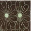 Tapis floral en laine et viscose touffeté à la main Avayah Soho-6099013