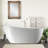 Maya 55" x 28" Freestanding Soaking Acrylic Bathtub-84448393