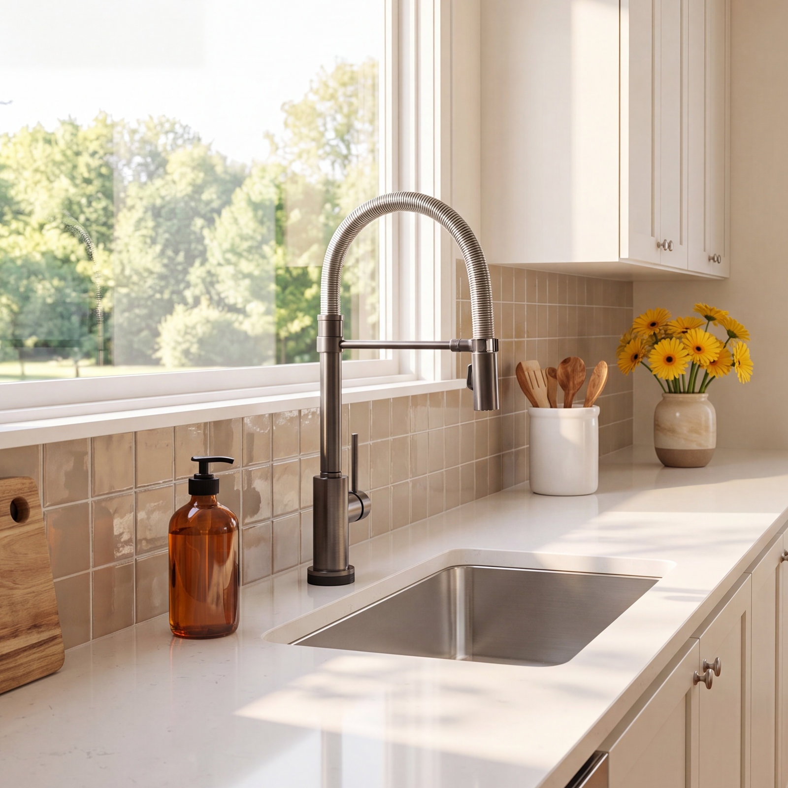 Trinsic Pro Pull-Down Touch Kitchen Faucet, Arctic Stainless