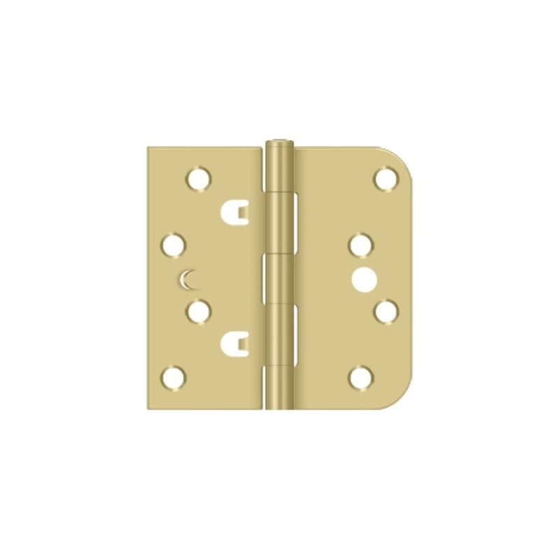 Steel Butt Bearing Hinge, Satin Brass