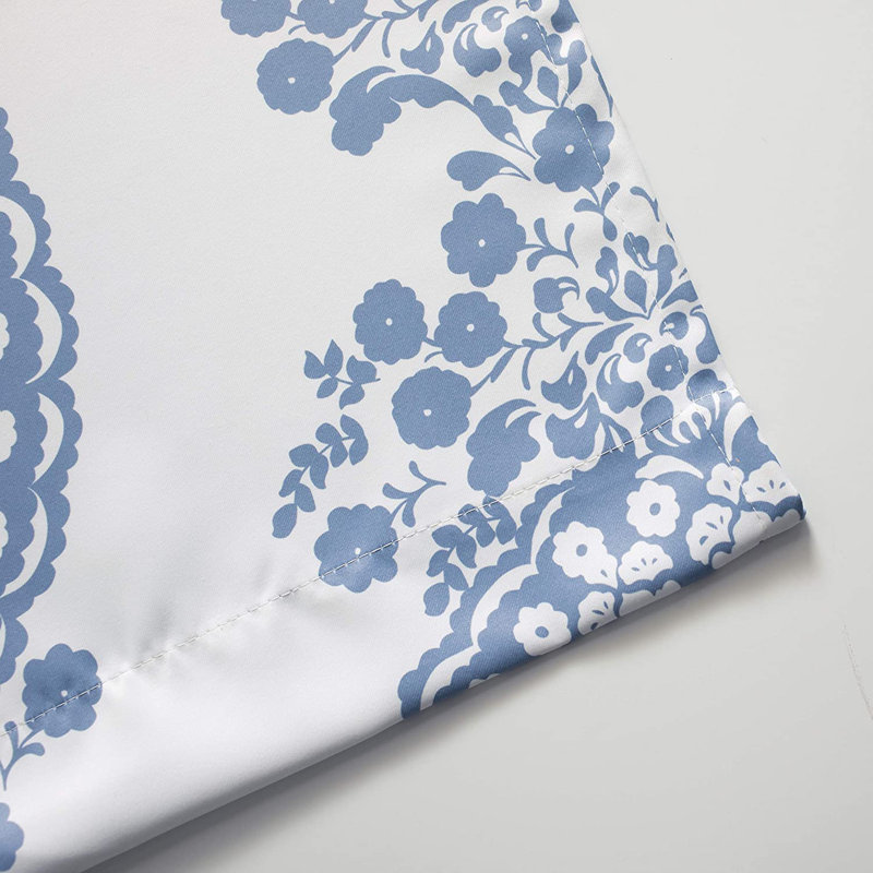 Jayton Room Darkening Curtain Pair, Dusty Blue, 52" W x 96" L