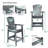 Cezalinda High Adirondack Chair with Table-1313953025