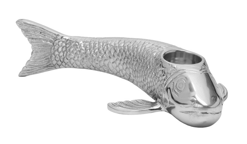 Flint 2.5'' H Metal Tabletop Tealight Holder