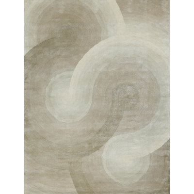 Mitomo Handmade Wool/Bamboo Silk Area Rug