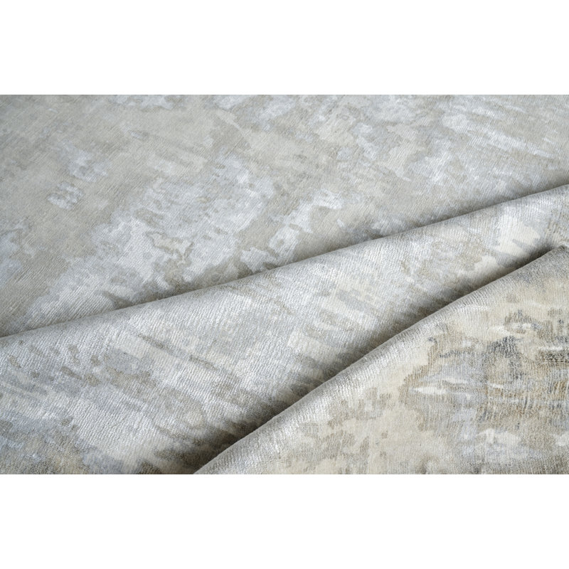 Murano Area Rug, Rectangle 12' x 15', Gold/Ivory
