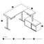Hansel Adjustable L-Shaped Standing Desk-1333091542