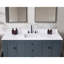 Andalo 61" Single Bathroom Vanity Top in Snow White with Sink
