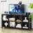 Farmhouse Wood Long Storage Organizer Bookcase-1980090-33435129