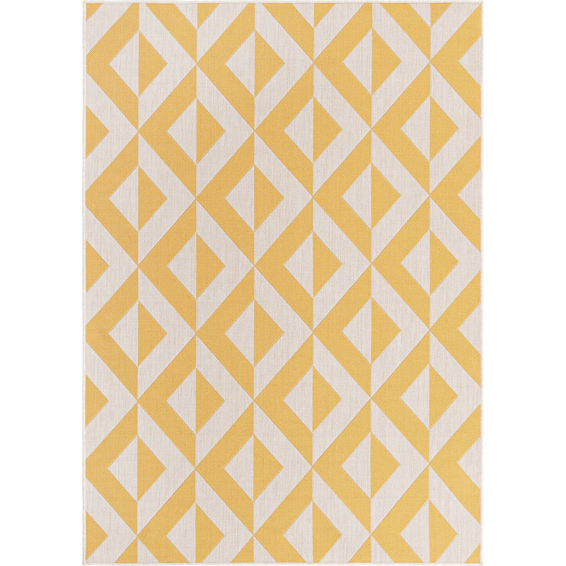 Geometric Indoor / Outdoor Rug, Rectangle 5'3" x 7'3"