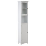40Cm W x 189Cm H x 30Cm D Free Standing Tall Bathroom Cabinet