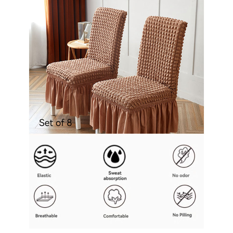 Housse pour chaise de salle à manger