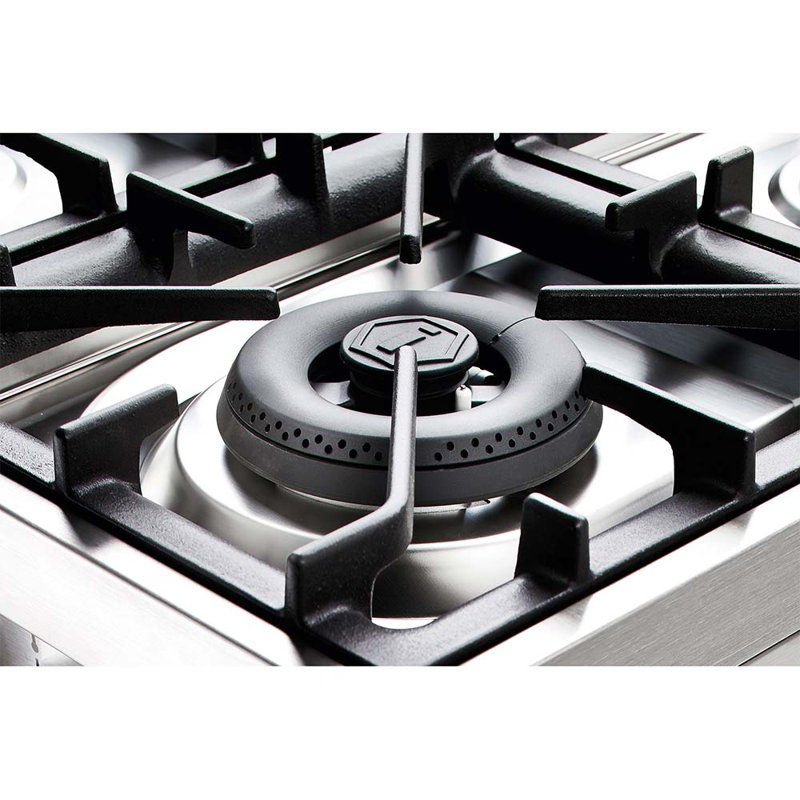 ILVE Majestic II 40 in Dual Fuel Range, Emerald Green/Brass, Liquid Propane