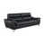 Similicuir gris anthracite est en rupture de stock