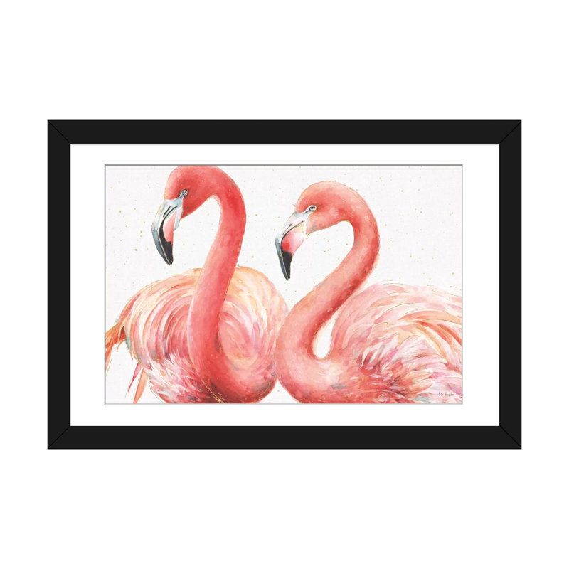 « gracieusement rose i », reproduction d’art sur toile, H 16 po x l 24 po x P 1 po, Papier d'art encadré noir, Blanc