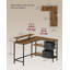 Aliyanah L-Shaped Metal Base Computer Desk-677413360-677413365