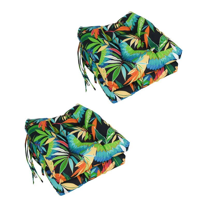 Outdoor 3.5'' Seat Cushion, Tucuman Ebony