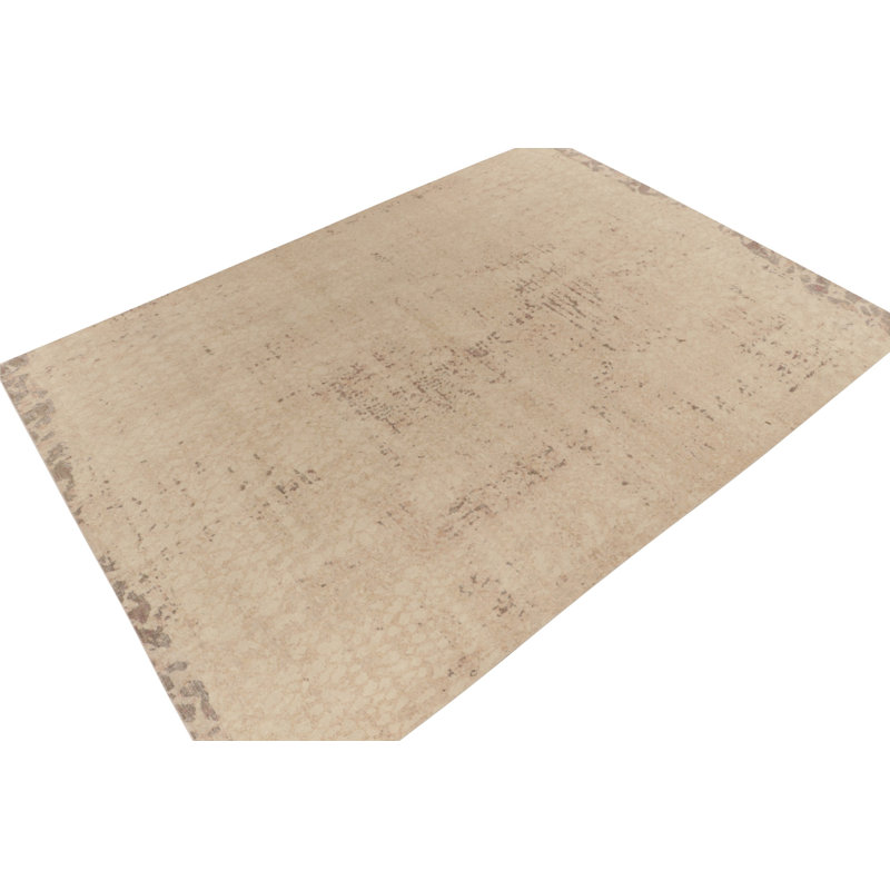 Distressed Homage Wool Abstract Area Rug, Rectangle 13' x 18'