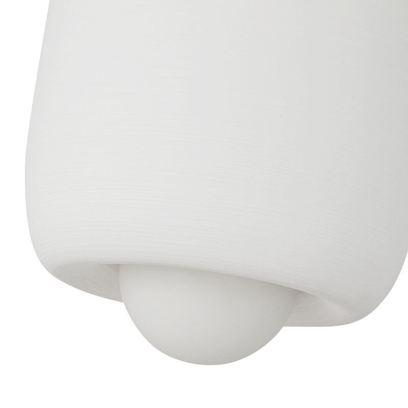 Hayden 1 - Light LED Pendant, White