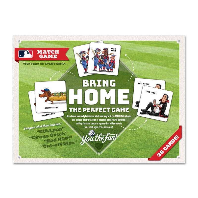MLB Licensed Memory Match Game, Atlanta Braves