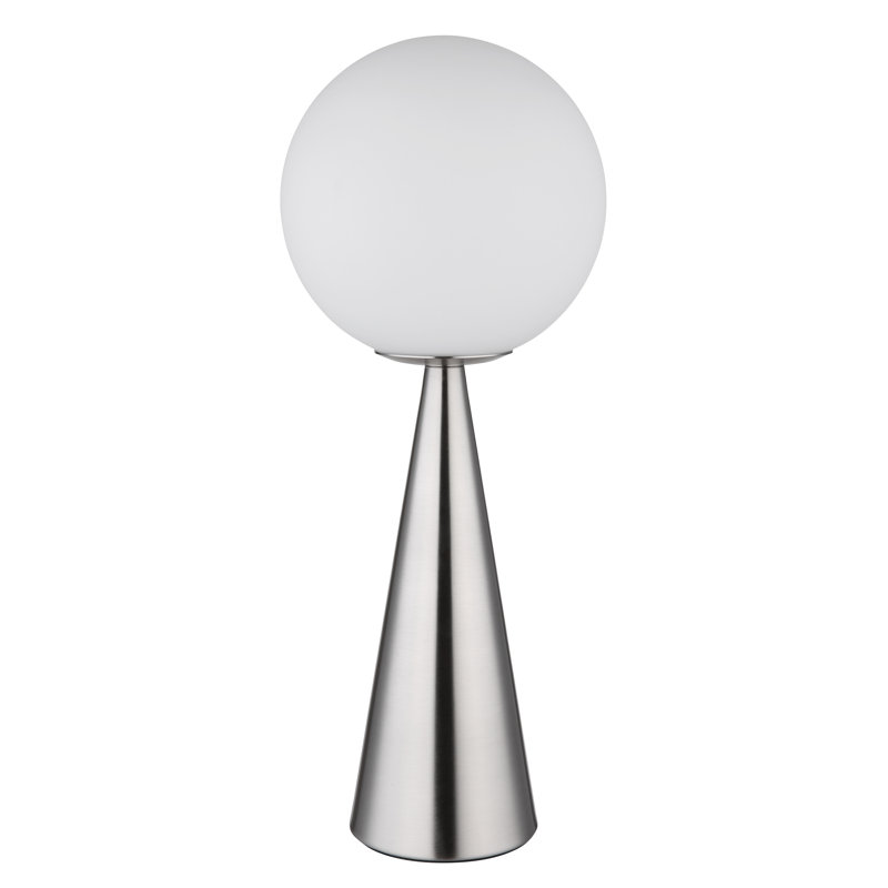 Azon Metal Table Lamp, Silver