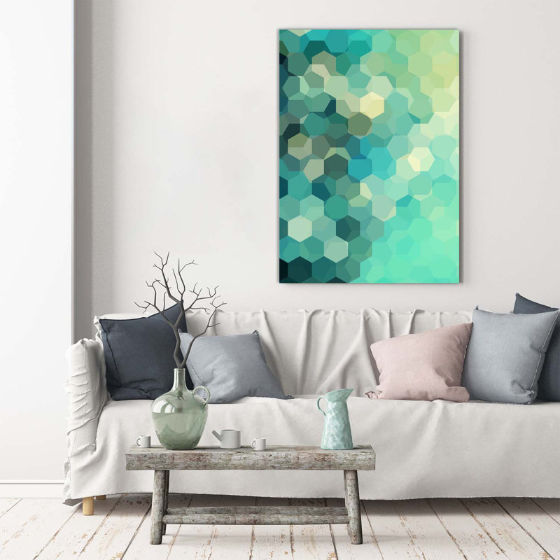 Abstraction Background - Wrapped Canvas Print