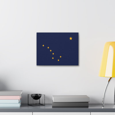 «Alaska Stage Flag» sur toile