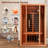 Vanity Art 2 - Person Indoor Bluetooth Compatible FAR Infrared Sauna-99715307