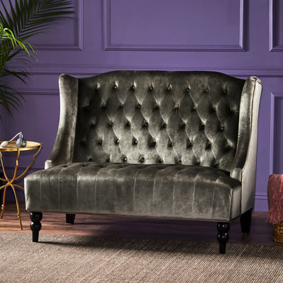 33.36'' Velvet Loveseat
