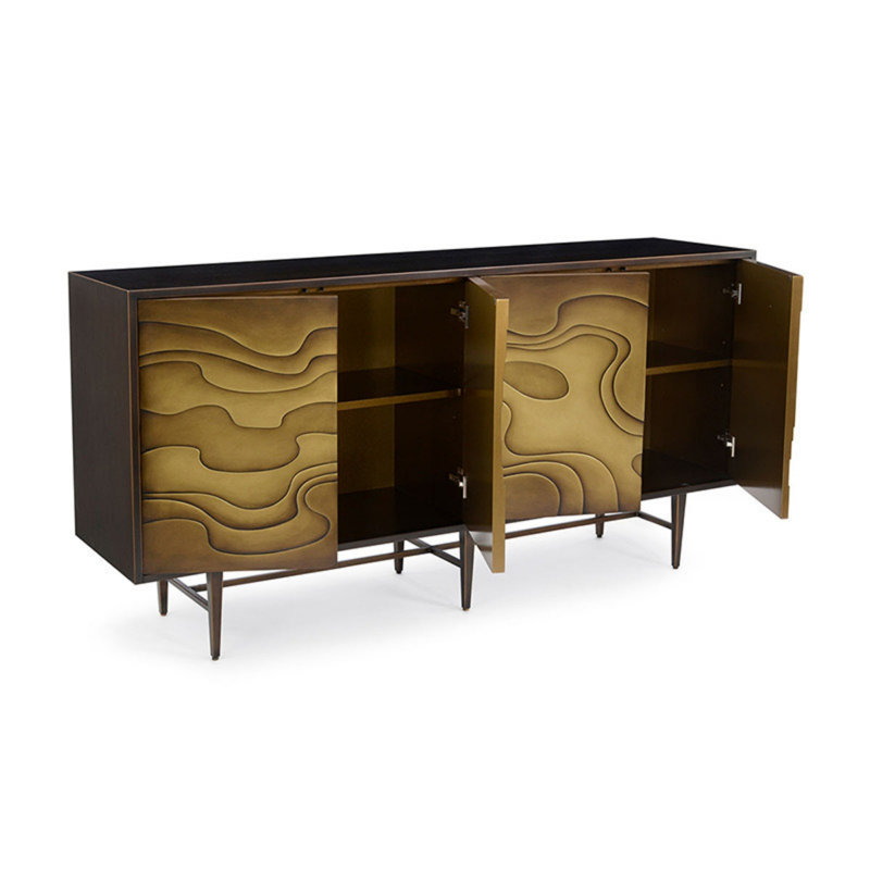 Large-Capacity Four-Door Sideboard