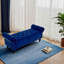 Velvet Upholstered Storage Bench-608323940