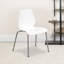 Chaises de vestibule empilables en plastique Oliverson-31020531