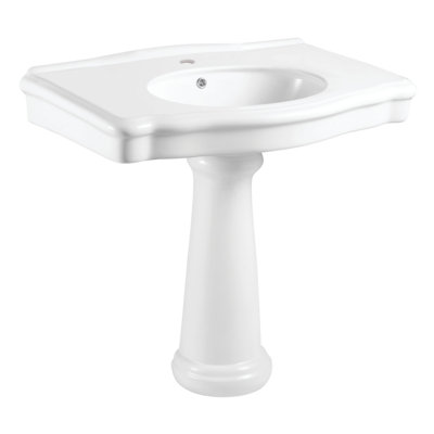 Kingston Brass Sovereign 35-Inch Ceramic Pedestal Sink
