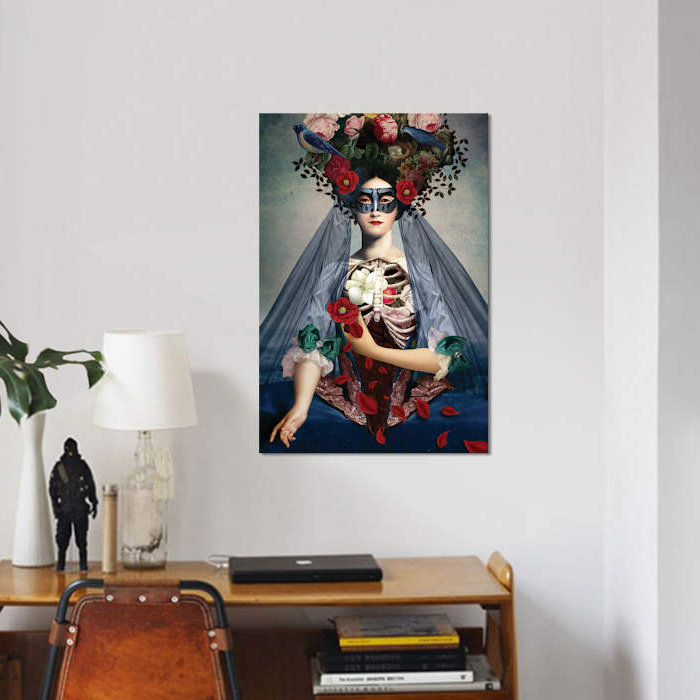 Dia De Los Muertos by Catrin Welz-Stein - Wrapped Canvas Print, 101.6 cm H x 66.04 cm W x 3.175 cm D