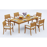 Travota Outdoor - Piece Teak Dining Set