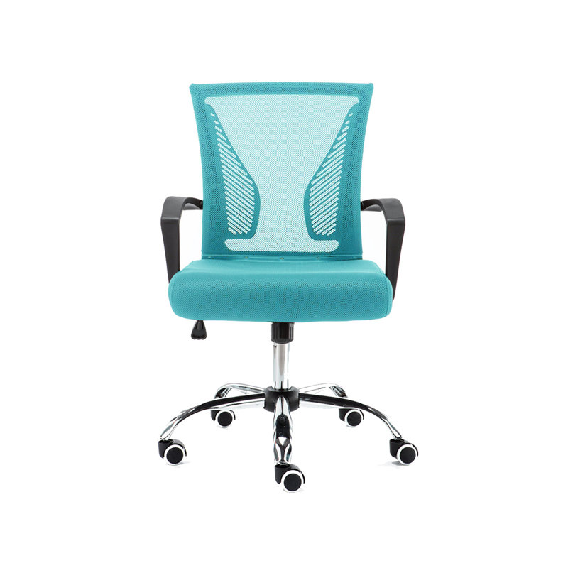 Mashea Mesh Task Chair, Silver, Aqua
