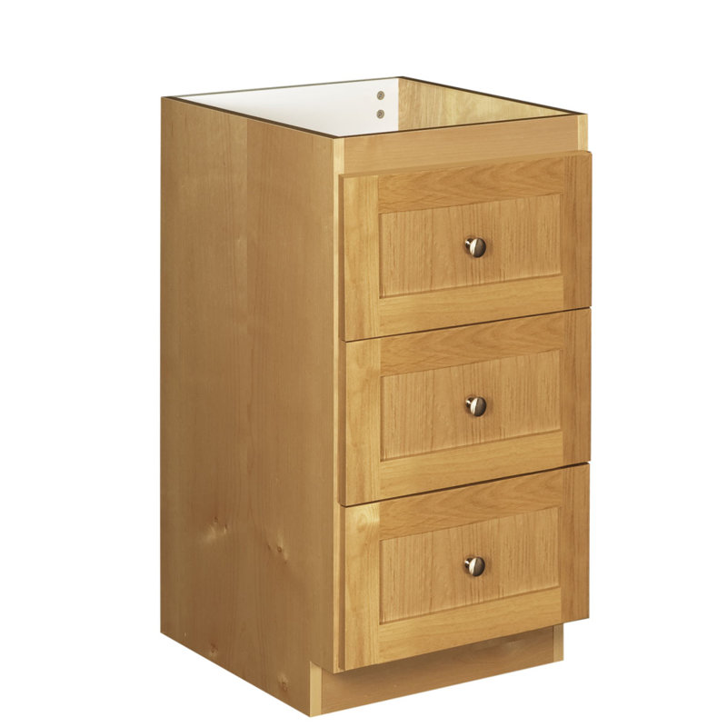 Armoire l 18" x h 34,5" Lysette, Aulne naturel