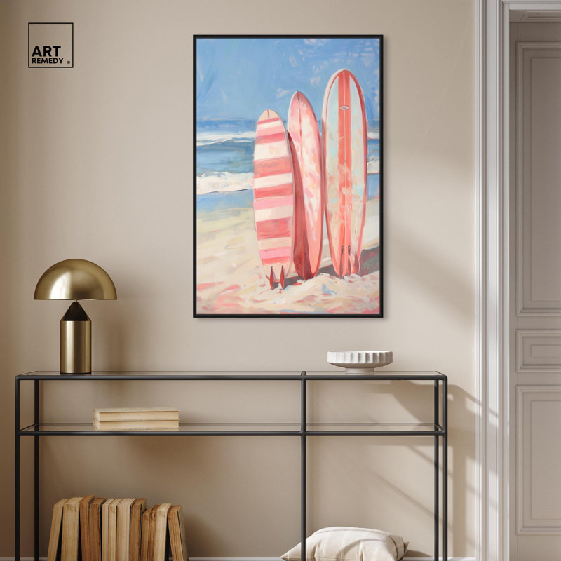 Planches de surf Art Remedy, Structure noire, H 10 po x l 15 po
