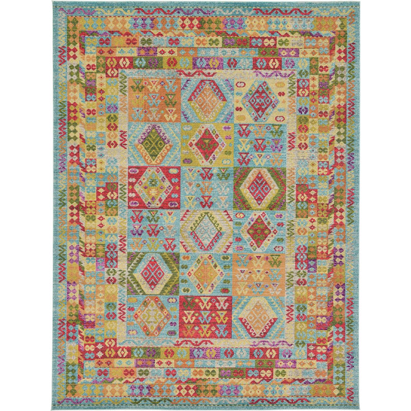 Beverley Abstract Indoor Rug, Rectangle 8' x 11'