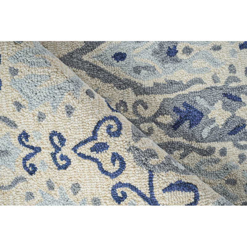 Sarasota Wool Ikat Area Rug, Rectangle 8' x 10'