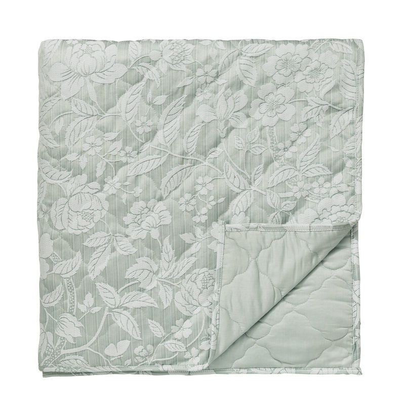 Pyramus Cotton Throw, Gray