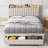 Bed Frame, Storage Headboard and Charging Station-1003544617-1003544622