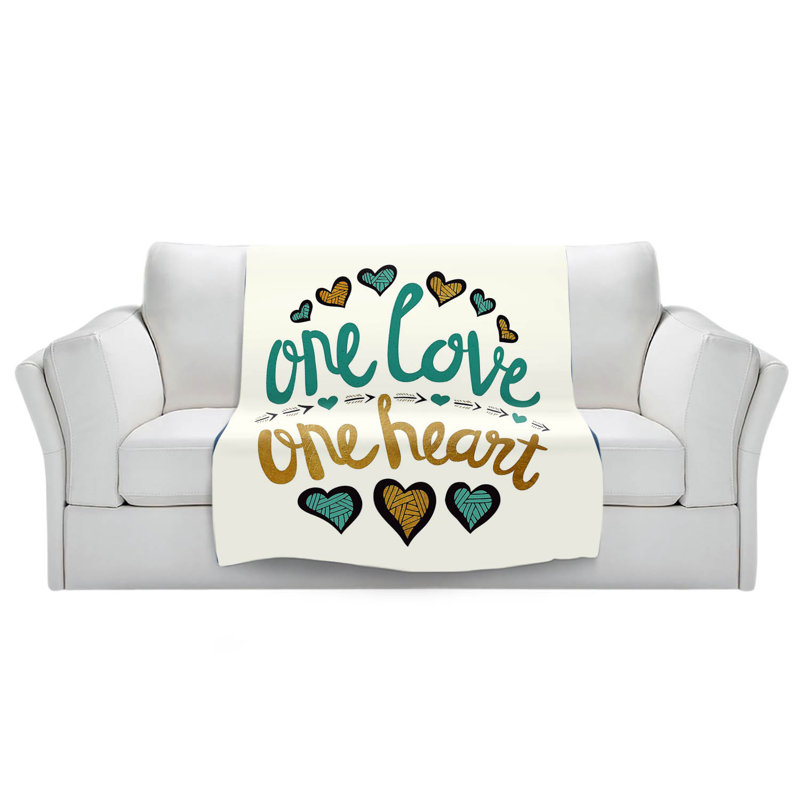  Jeté One Love One Heart, l 68 po x L 80 po