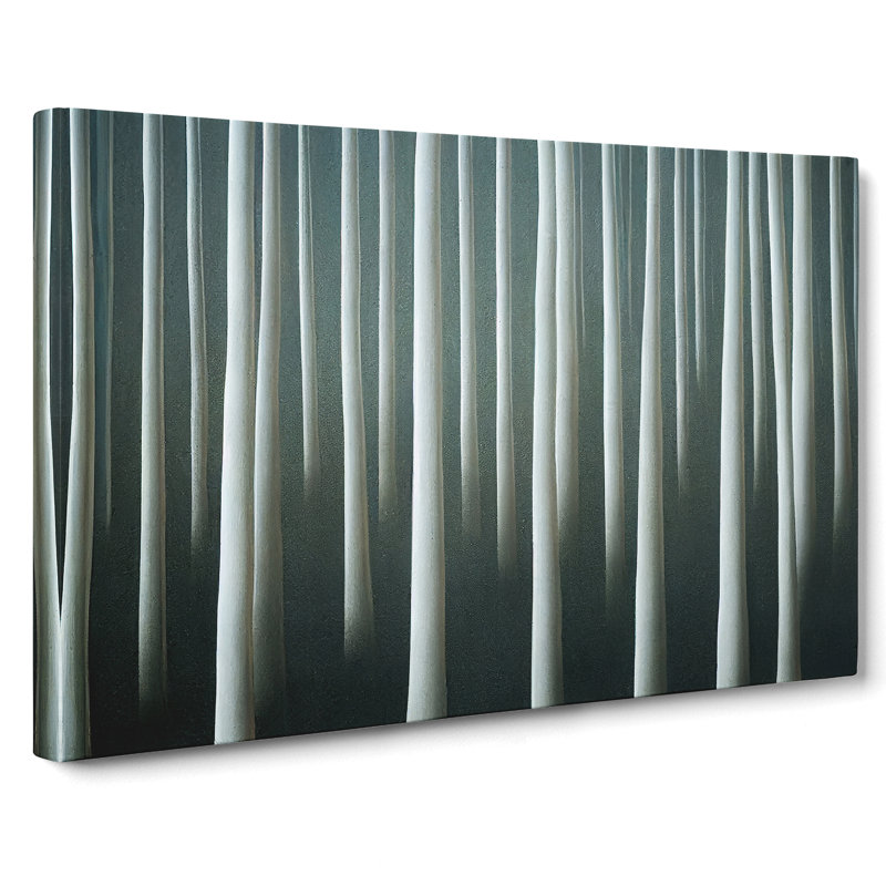 An Elegant Summer Forest - Wrapped Canvas, 50cm H x 76cm W x 3cm D